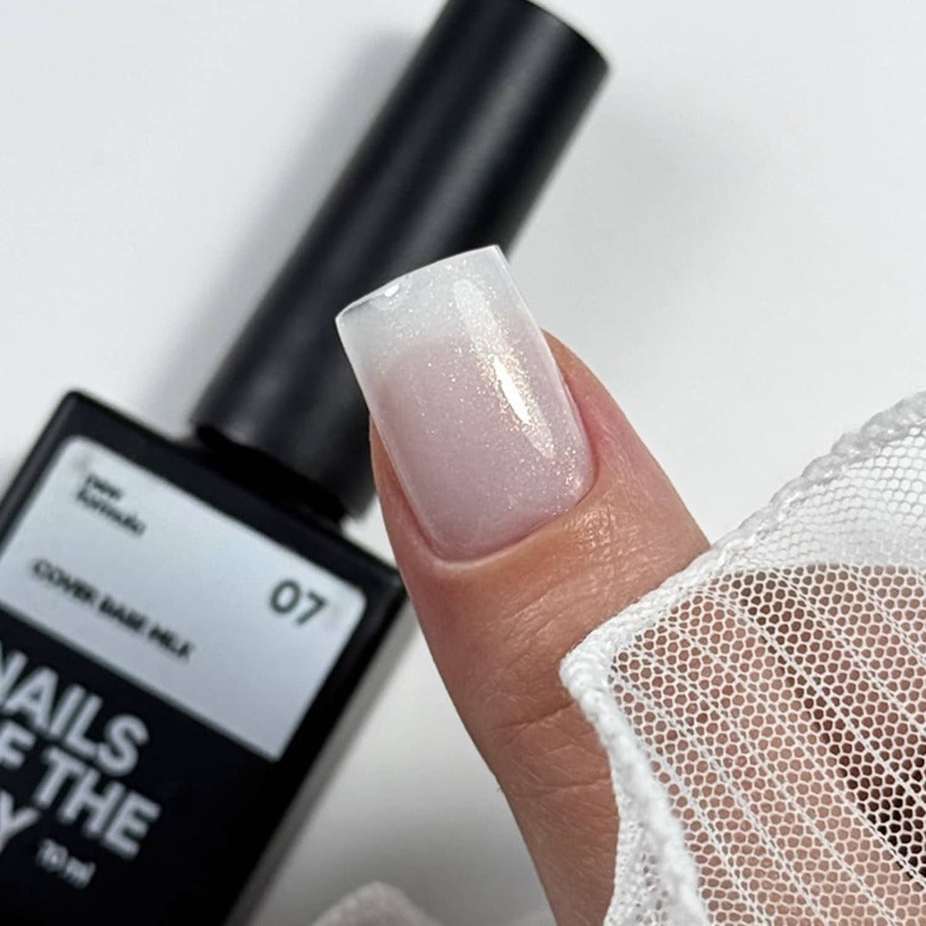 Base Cover Milk shimmer №7 10 ml NAILSOFTHEDAY