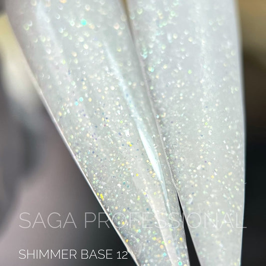 Krycie Shimmer Základné pokrytie №12 15 ml Saga Professional