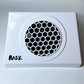 Colecionador de pó de manicure MAX 100W, Branco