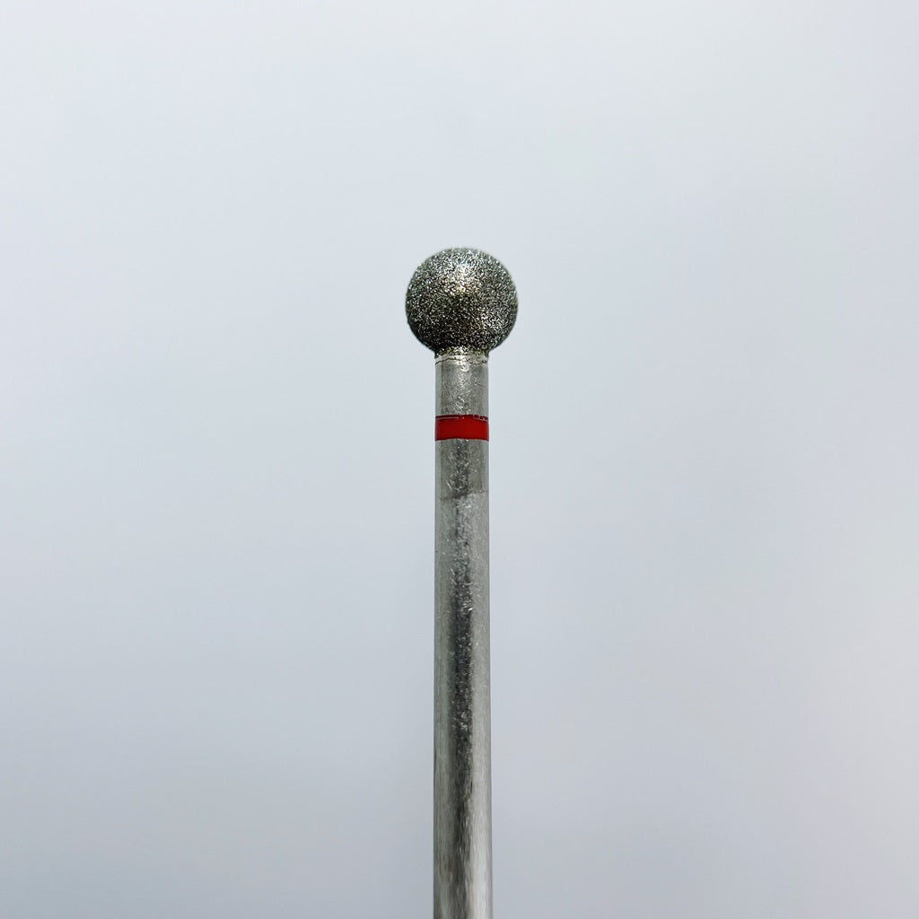 Diamantová fréza, „Guľa“, 5.0 mm, Červená