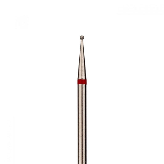 Diamond nail drill bit, "Ball", 1.4, Red
