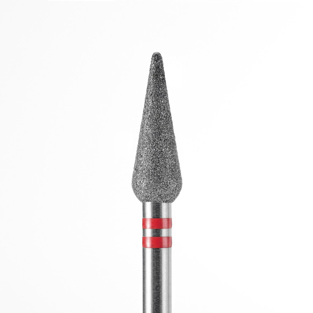 Diamantfräser „Long Bud Rounded“, dunkel