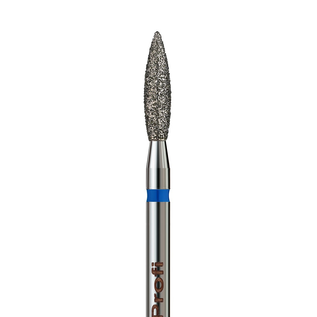 Diamond nail drill bit, “Long Flame” Pointed, Formula Profi