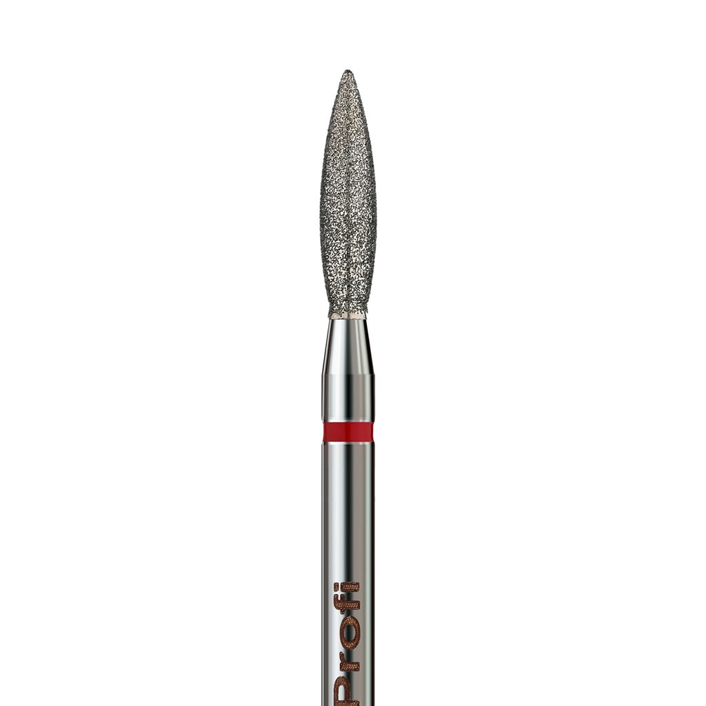 Diamond nail drill bit, “Long Flame” Pointed, Formula Profi