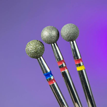 Diamond nail drill bit, "Ball", Formula Profi