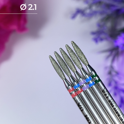 Diamond nail drill bit, “Flame”, Formula Profi