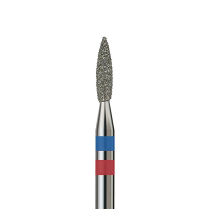 Diamond nail drill bit, “Flame” Pointed, Formula Profi