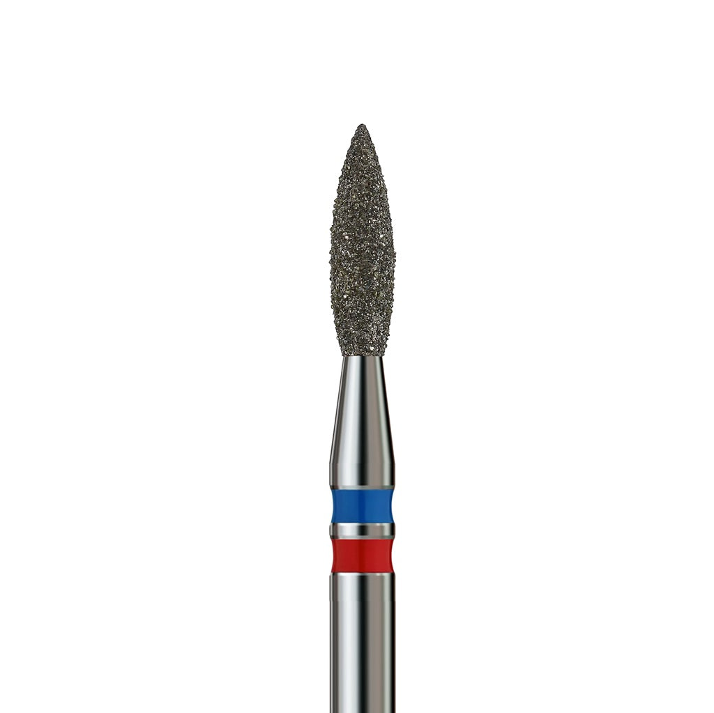 Diamond nail drill bit, “Flame” Pointed, Formula Profi