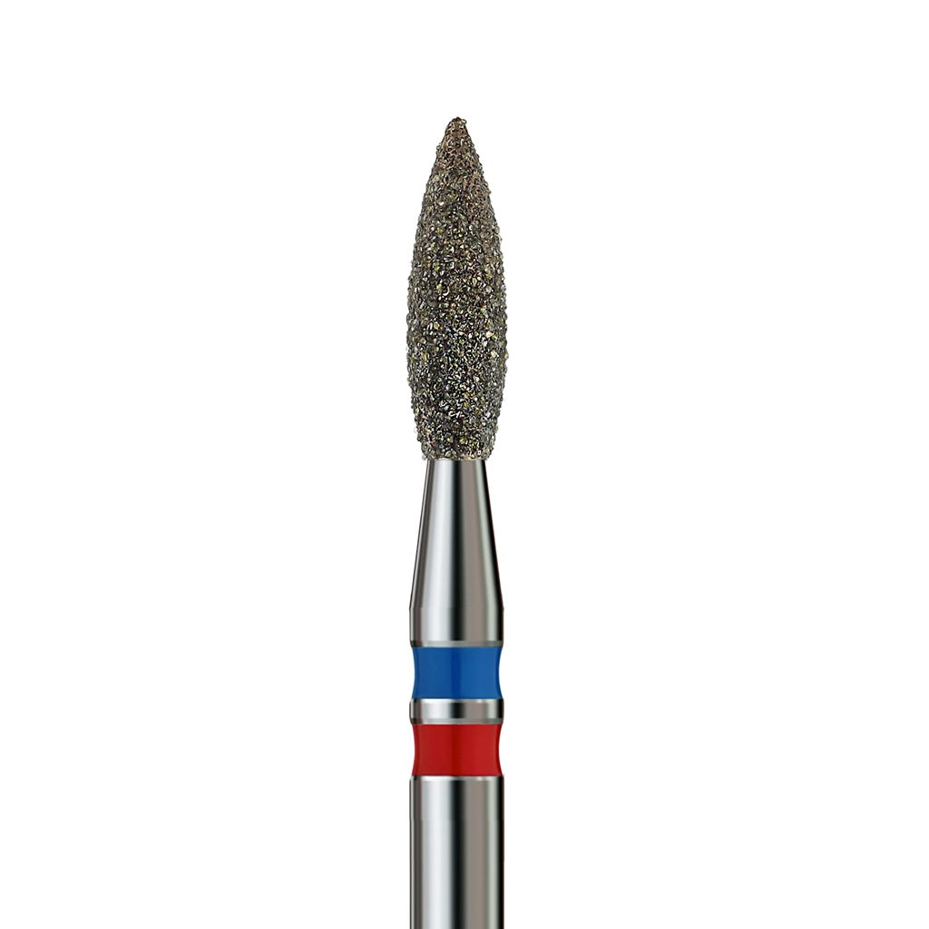 Diamond nail drill bit, “Flame” Pointed, Formula Profi