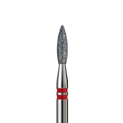 Diamond nail drill bit, “Flame” Pointed, Formula Profi