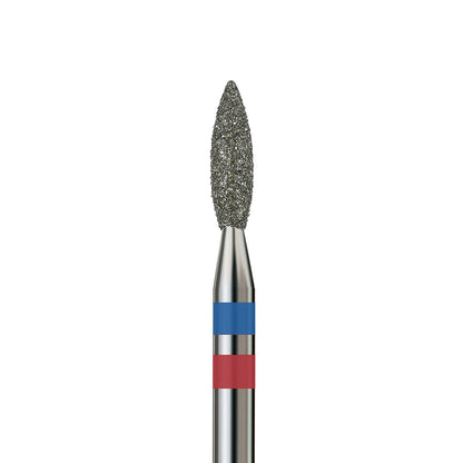 Diamond nail drill bit, “Flame” Pointed, Formula Profi