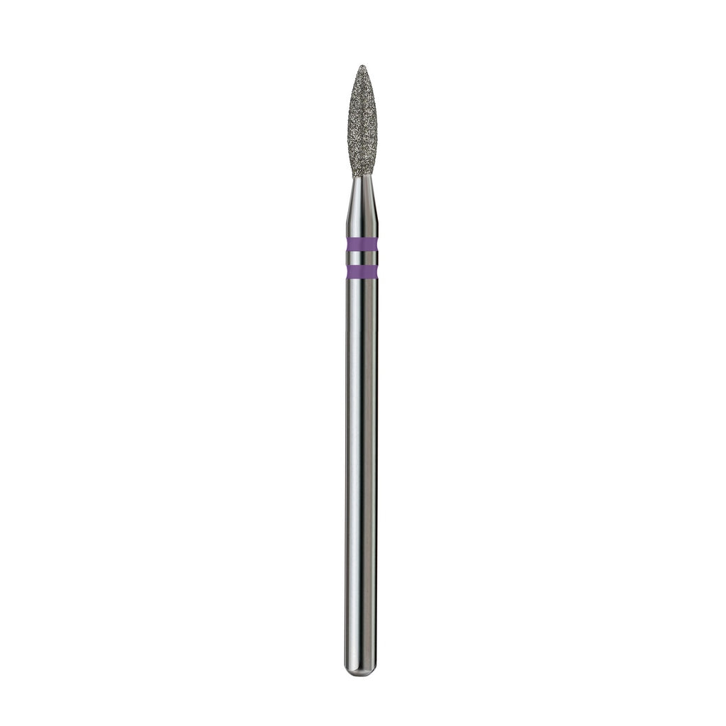 Diamond nail drill bit, “Flame” Pointed, Formula Profi