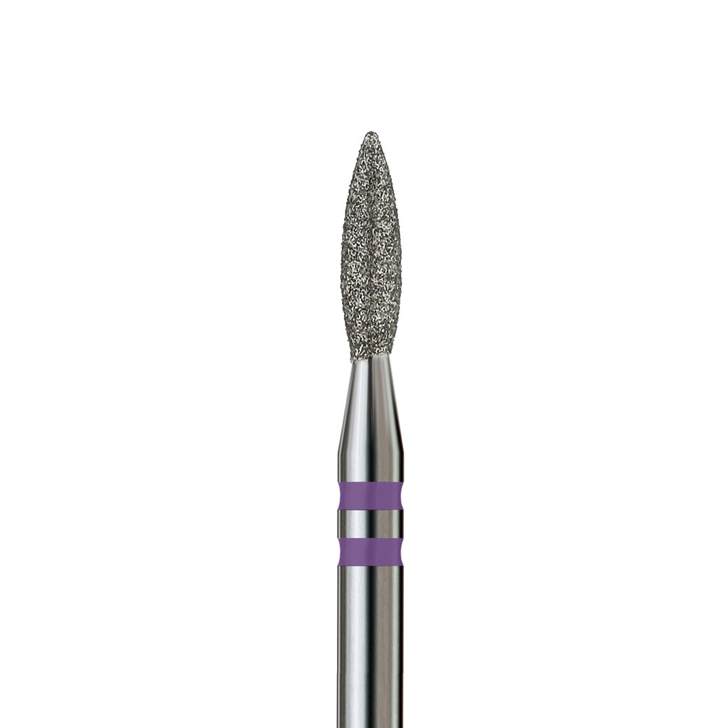 Diamond nail drill bit, “Flame” Pointed, Formula Profi