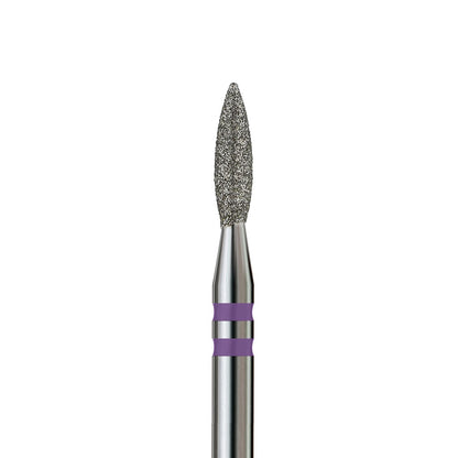 Diamond nail drill bit, “Flame” Pointed, Formula Profi