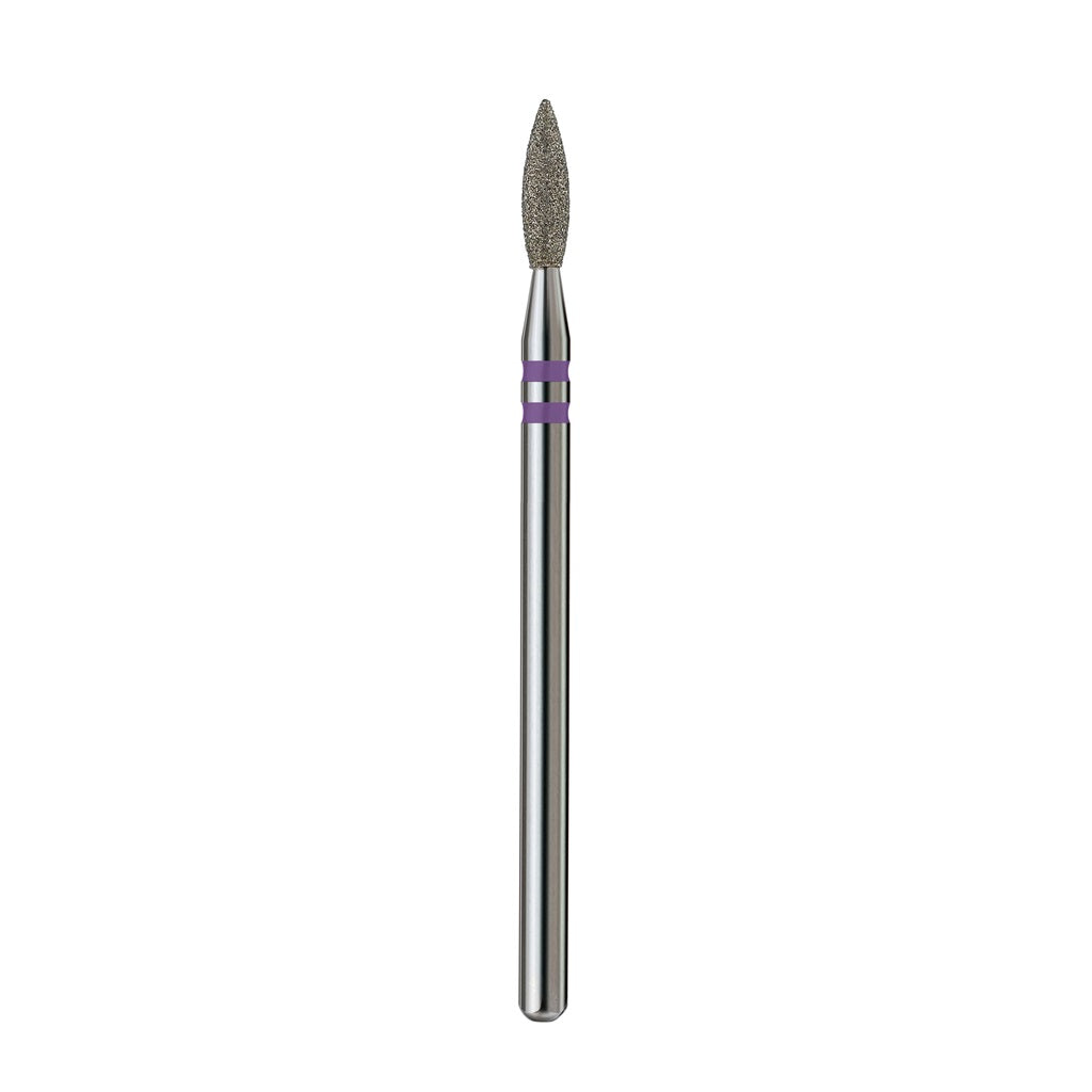 Diamond nail drill bit, “Flame” Pointed, Formula Profi
