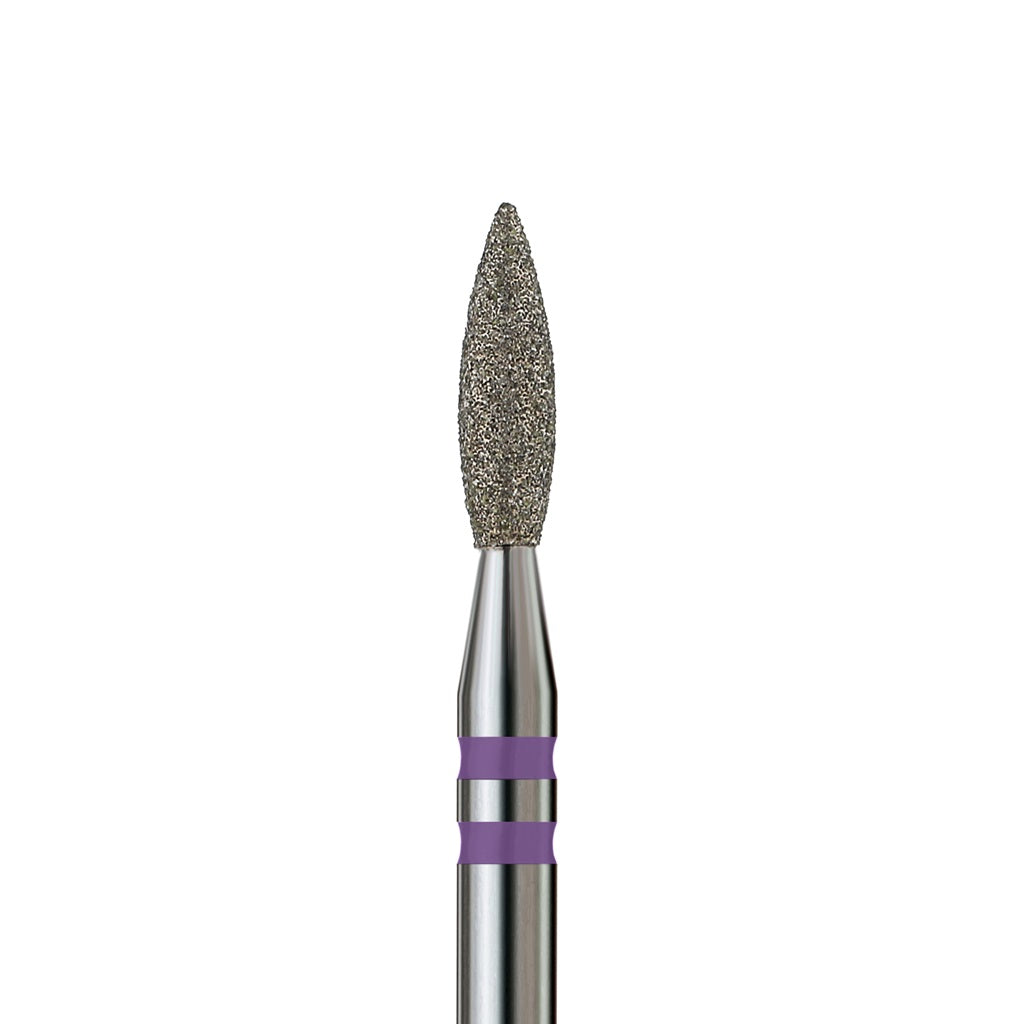 Diamond nail drill bit, “Flame” Pointed, Formula Profi