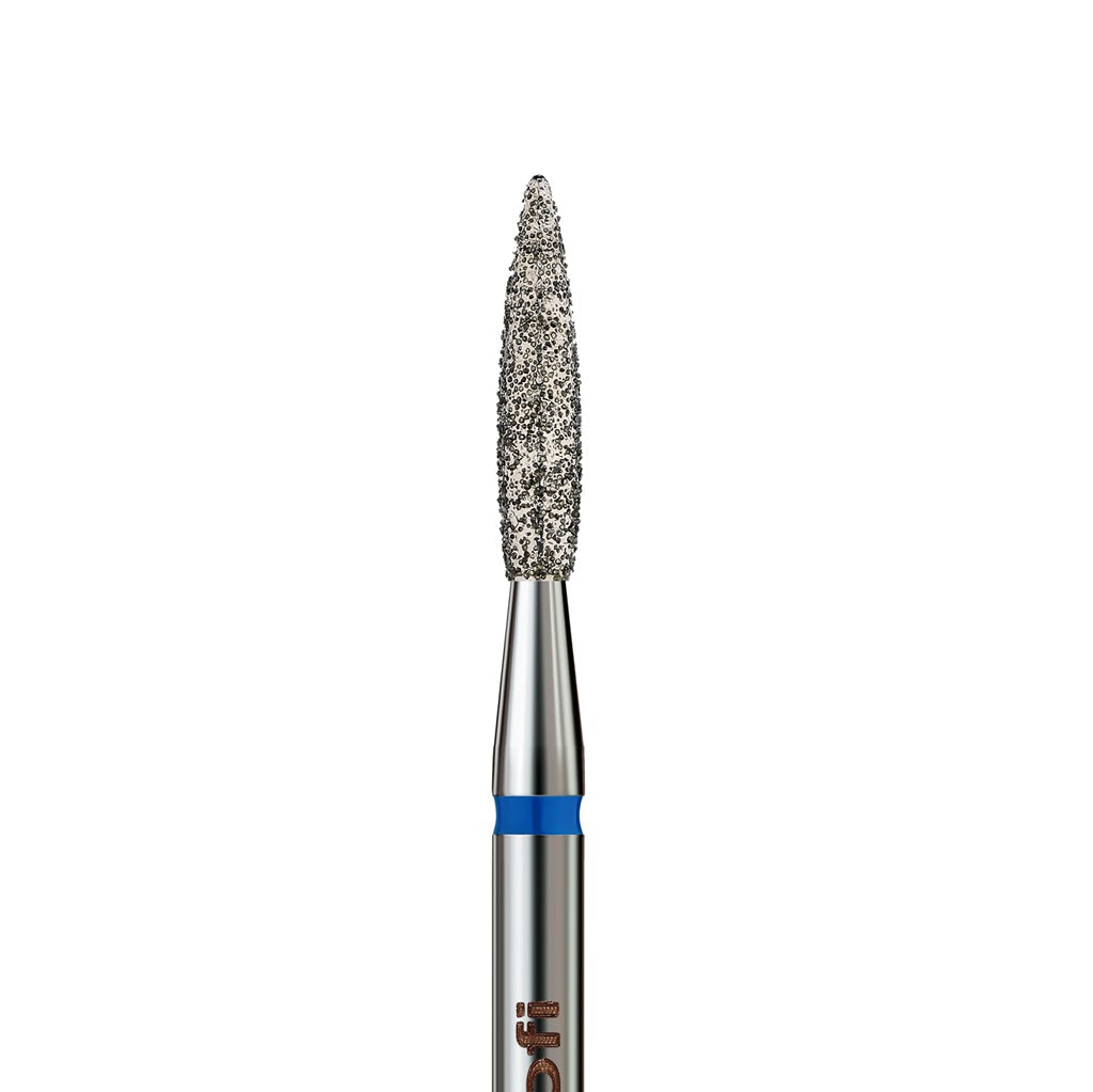 Diamond nail drill bit, “Long Flame” Pointed, Formula Profi - Good Girl Gel