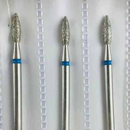 Diamond nail drill bit, “Flame”, IQ Nails