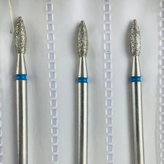 Diamond nail drill bit, “Flame”, IQ Nails