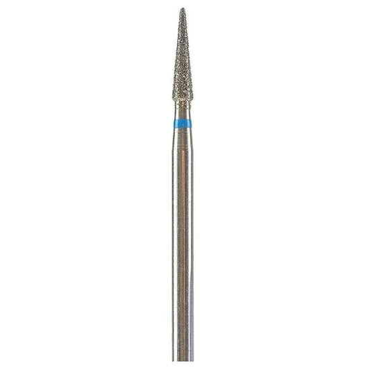 Diamond nail drill bit, “Needle”, 2.5*12 mm, Blue