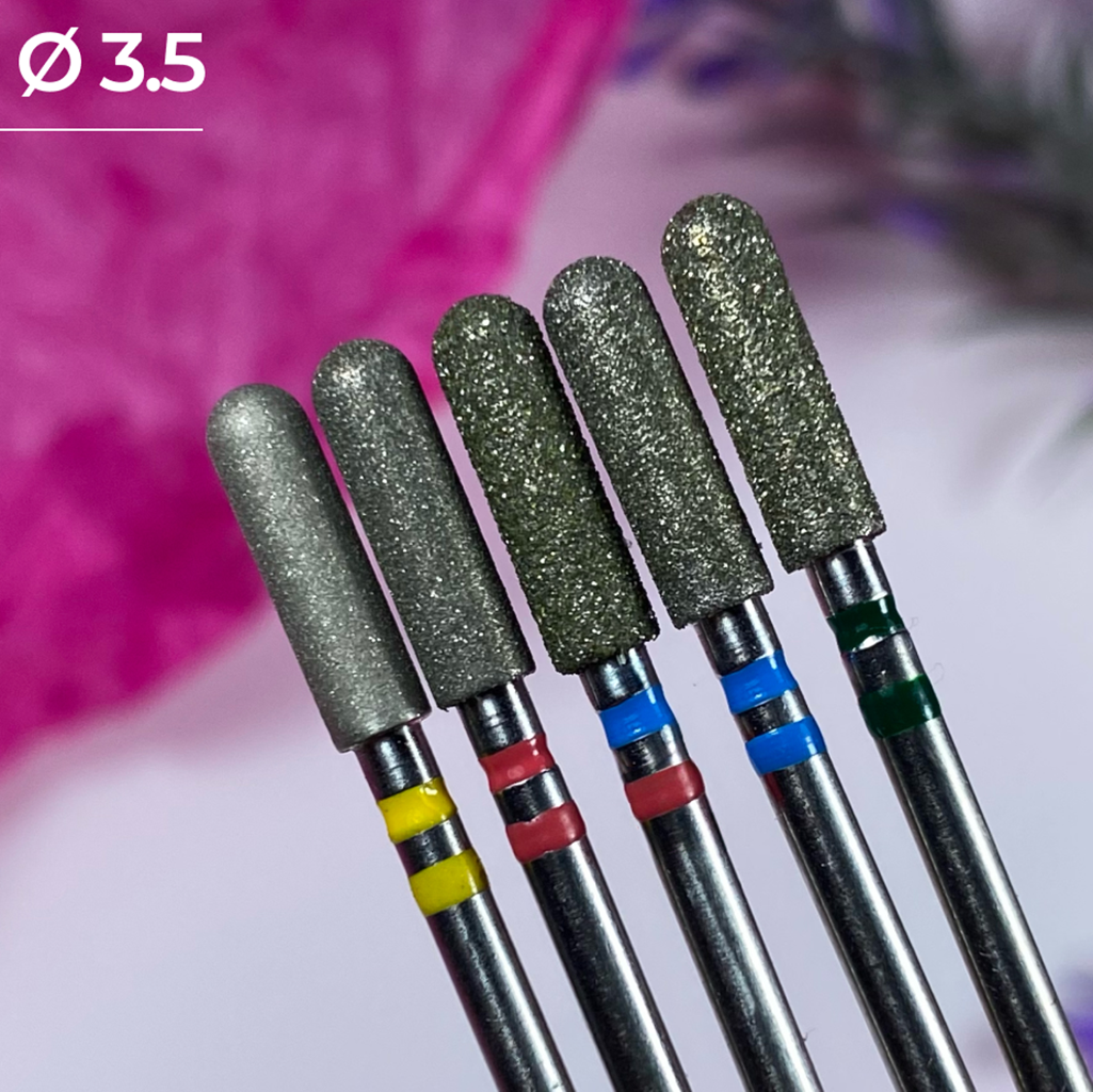 Broca de diamante, “Cylinder” arredondada, Formula Profi