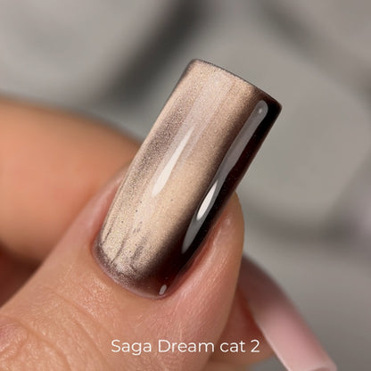 Gel Nagellack Traum Katze №2 10 ml Saga Professional