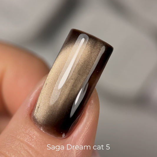 Gel polish Dream Cat №5 10 ml Saga Professional