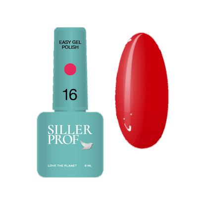 Gel Lack EASY (3 in 1) №16 8 ml Siller