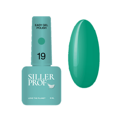 Gel-Lack EASY (3 in 1) №19 8 ml Siller