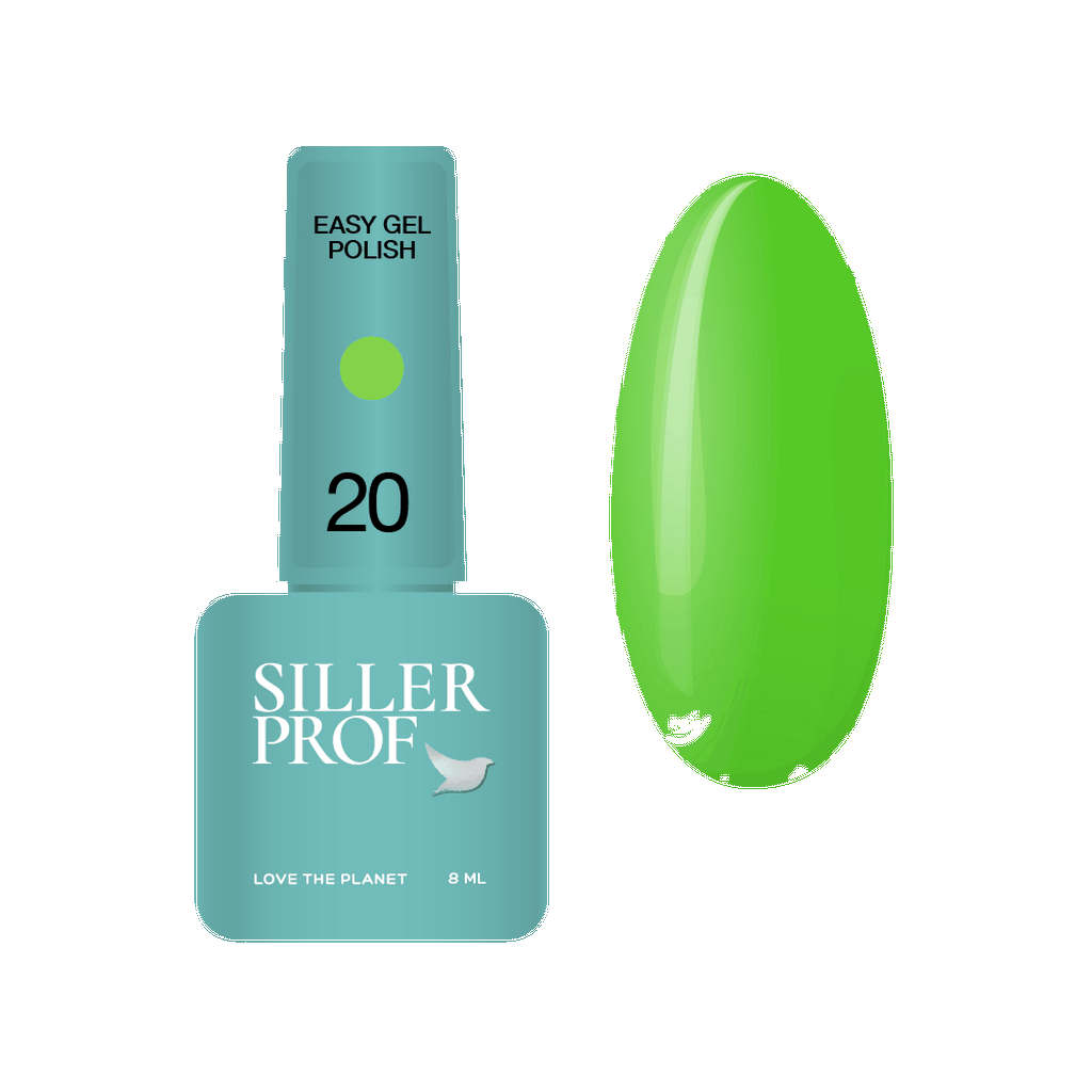 Gel Polish EASY (3 in 1) №20 8 ml Siller