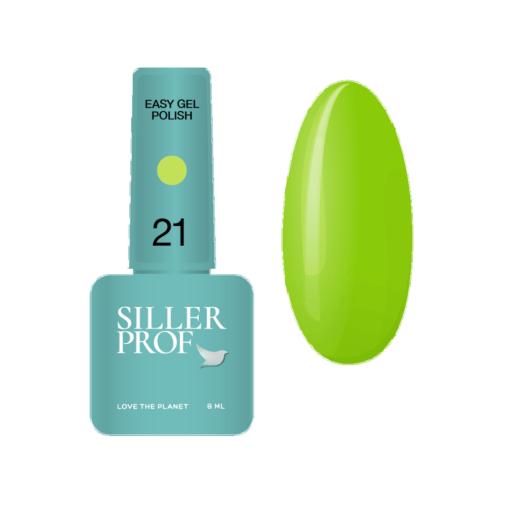 Gel Polish EASY (3 in 1) №21 8 ml Siller