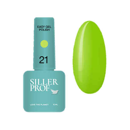 Gel Polish EASY (3 in 1) №21 8 ml Siller
