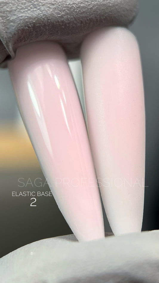 Cover Base Elastic №2 15 ml Saga Professional