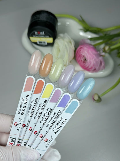 Моделюючуй гель eXel Pastel Blue 30 ml Atica