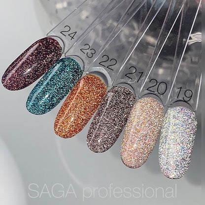 Гель-лак Fiery №20 9 мл Saga Professional