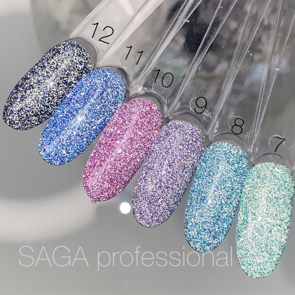 Гель-лак Fiery №9 9 мл Saga Professional