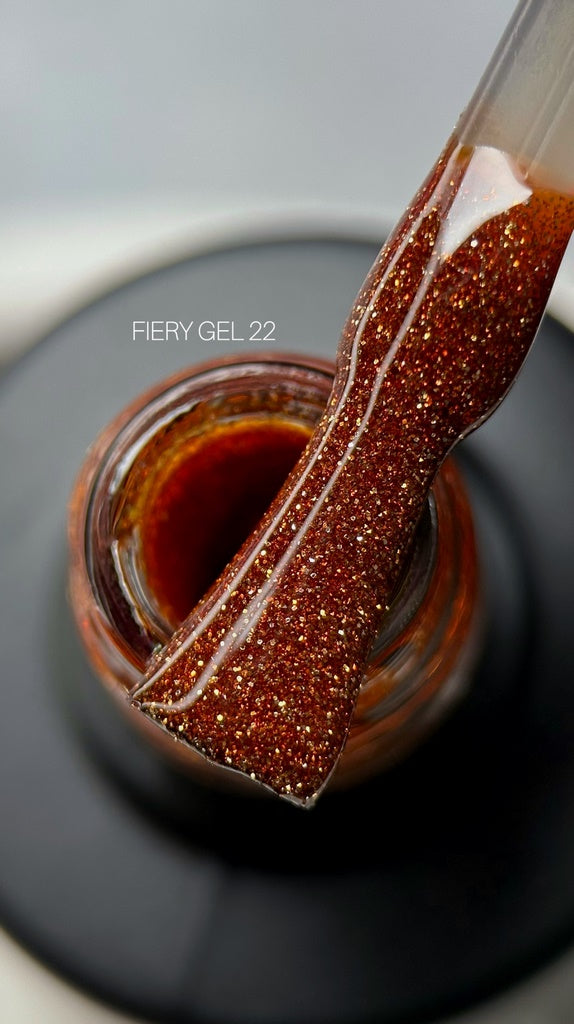 Gel polish Fiery №22 9 ml Saga Professional