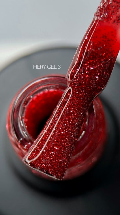 Gel polish Fiery №3 9 ml Saga Professional