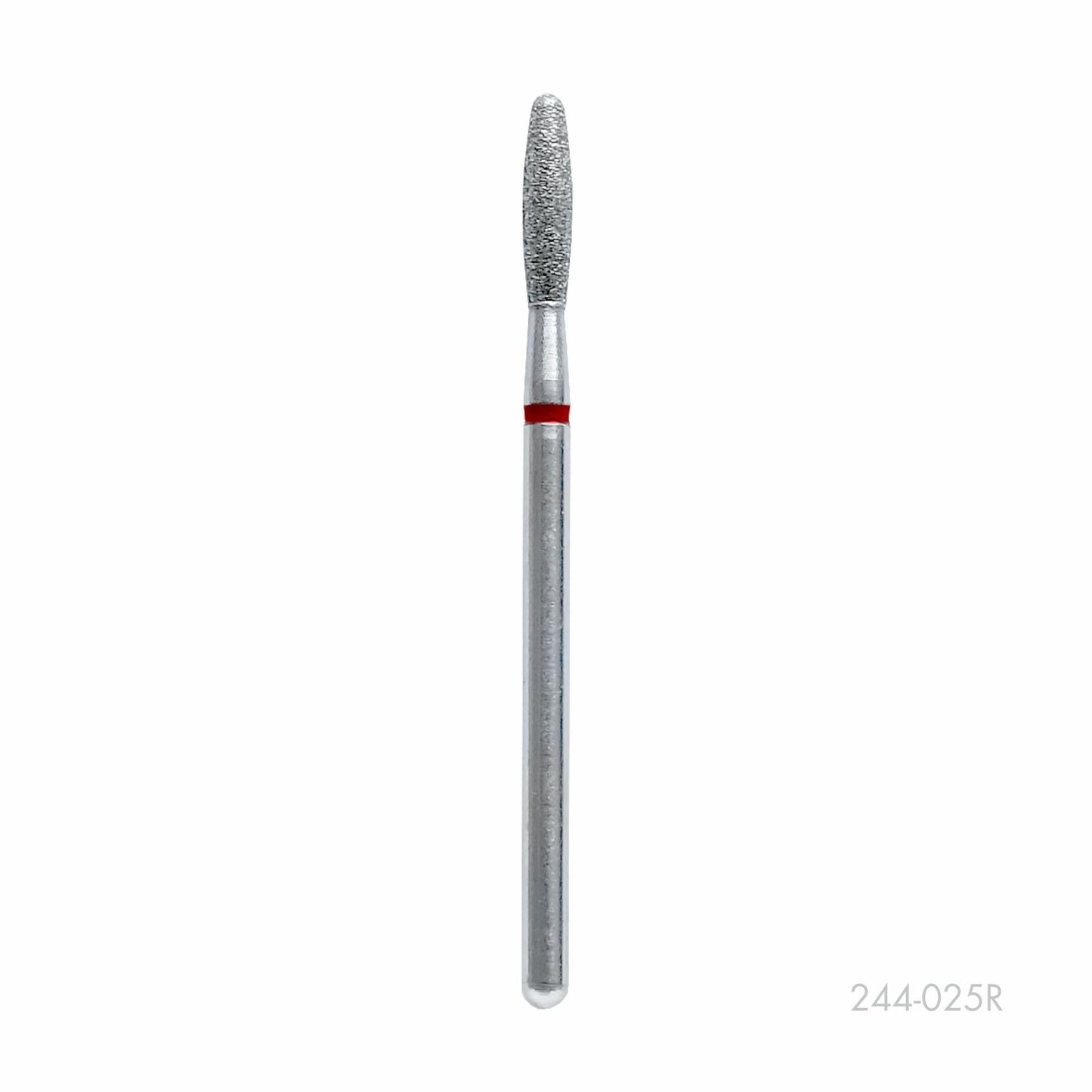 Broca de prego diamantada, “Flame”, 2,5*8,0 mm, vermelha