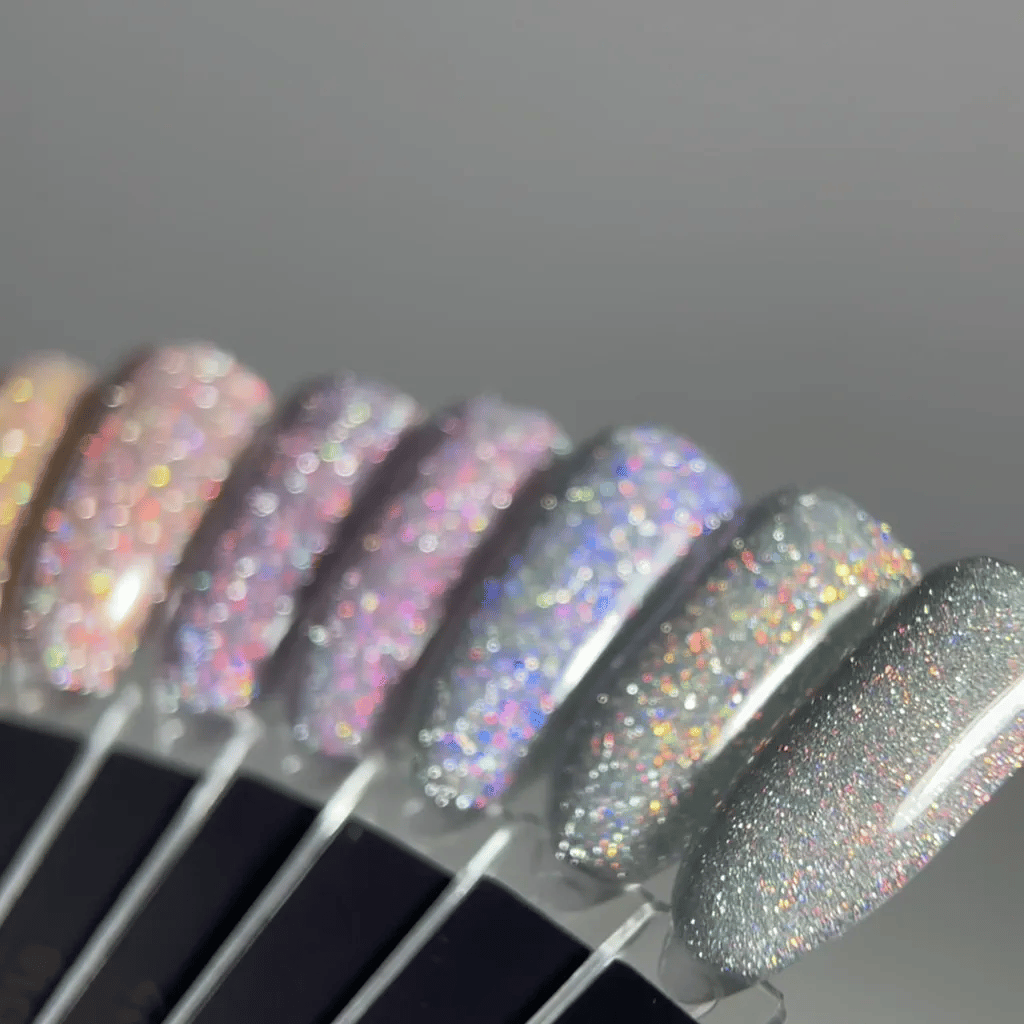 Reflektierender UV Nagellack - "Flash" №№14-20 10ml Dark