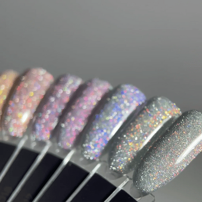 Reflektierender UV Nagellack - "Flash" №№14-20 10ml Dark