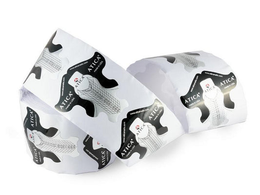 Nail Forms Black (500pcs) Atica