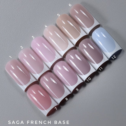 French Capa de base №6 10ml Saga Professional