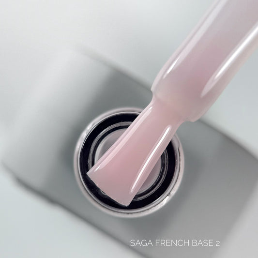 French Base №2 10ml Saga Professional
