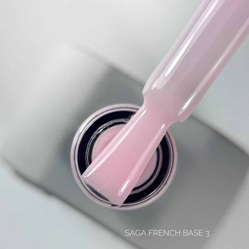 French Capa de base №3 10ml Saga Professional