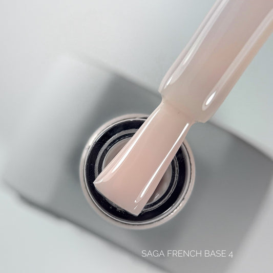 French Base №4 10ml Saga Professional