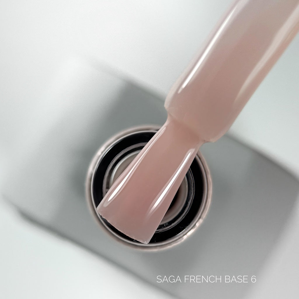 French Capa de base №6 10ml Saga Professional