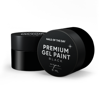 Premium gel Black wipe 5 мл NAILSOFTHEDAY