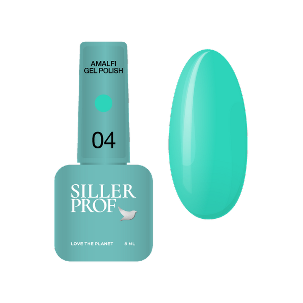 Gel Nagellack Amalfi №4 8 ml Siller