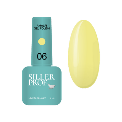 Gel Nagellack Amalfi №6 8 ml Siller